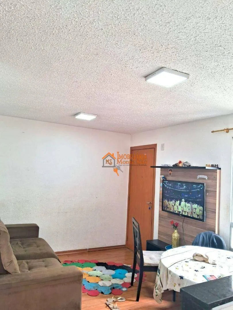 Imagem Apartamento com 2 dormitórios à venda, 44 m² por R$ 198.000,00 - Água Chata - Guarulhos/SP