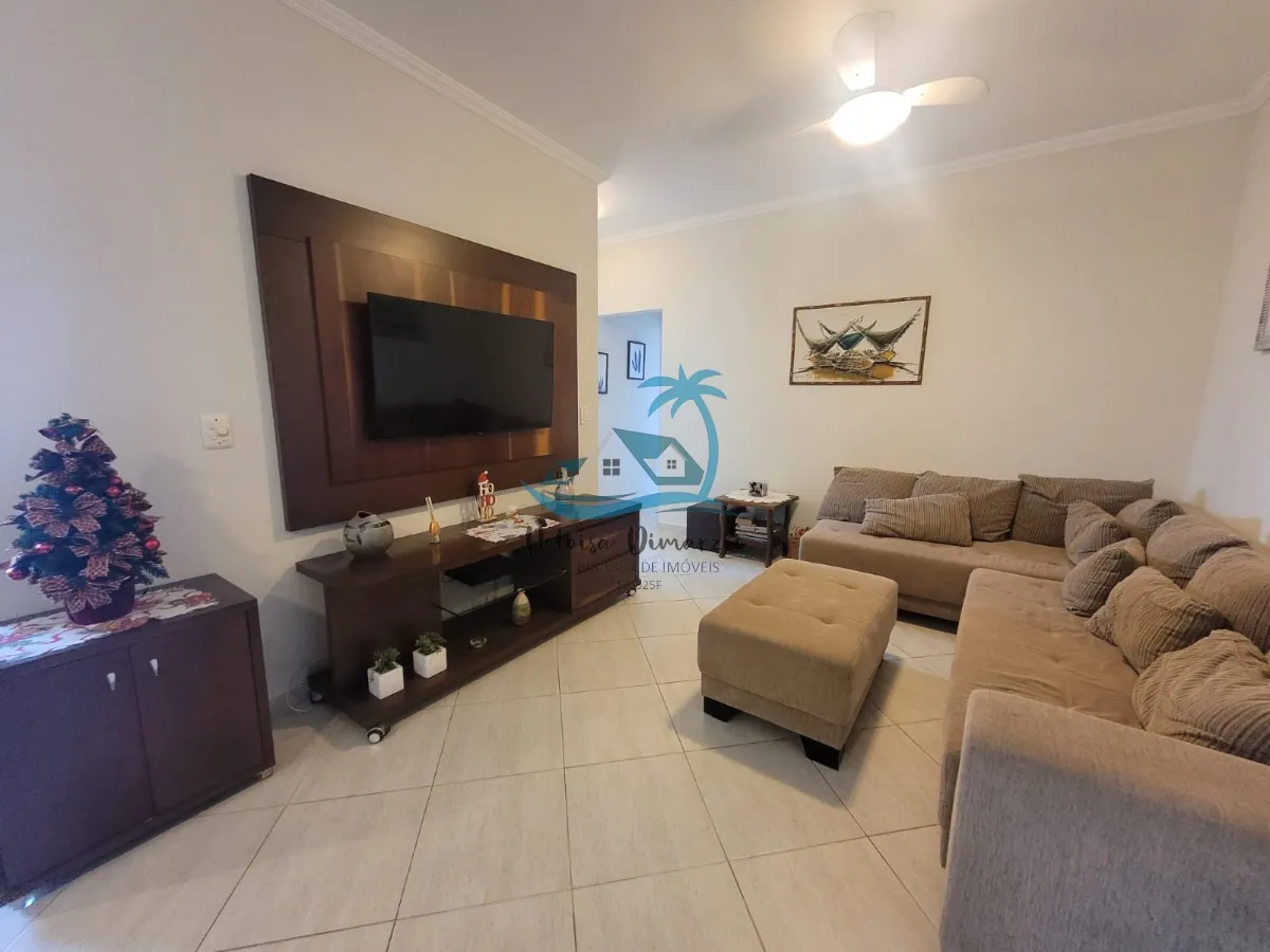 Imagem Apartamento com 3 dormitórios, MOBILIADO a venda em Ubatuba com localização privilegiada no bairro de Itaguá.- 300 metros da orla.