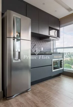 Imagem Flat disponível para venda no Condomínio Cosmopolitan High Garden, com 58m², 1 dormitório e 1 vaga