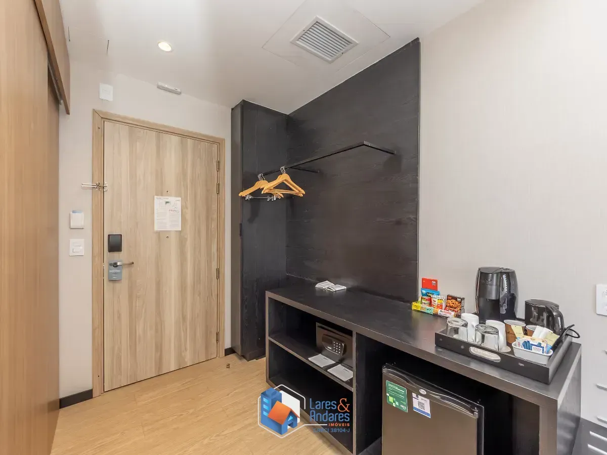 Imagem Flat para venda em Pinheiros com 1 quarto, sendo 1 suíte, 24m²