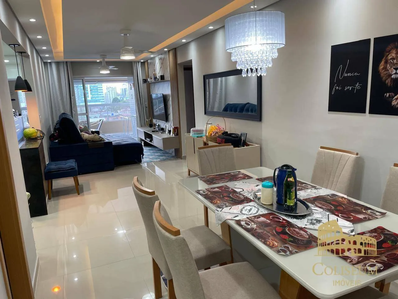 Foto do imóvel Apartamento com 3 dormitórios à venda, 127 m² por R$ 1.150.000,00 - Canto do Forte - Praia Grande/SP