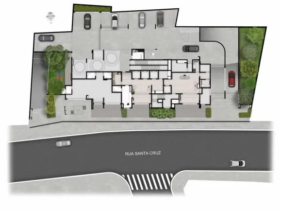 Imagem PASEO SANTA CRUZ DIÁLOGO - STUDIO 28M² COM TRANSFERÊNCIA DE DÍVIDA, ANDAR ALTO EXCELENTE LOCALIZAÇÃO