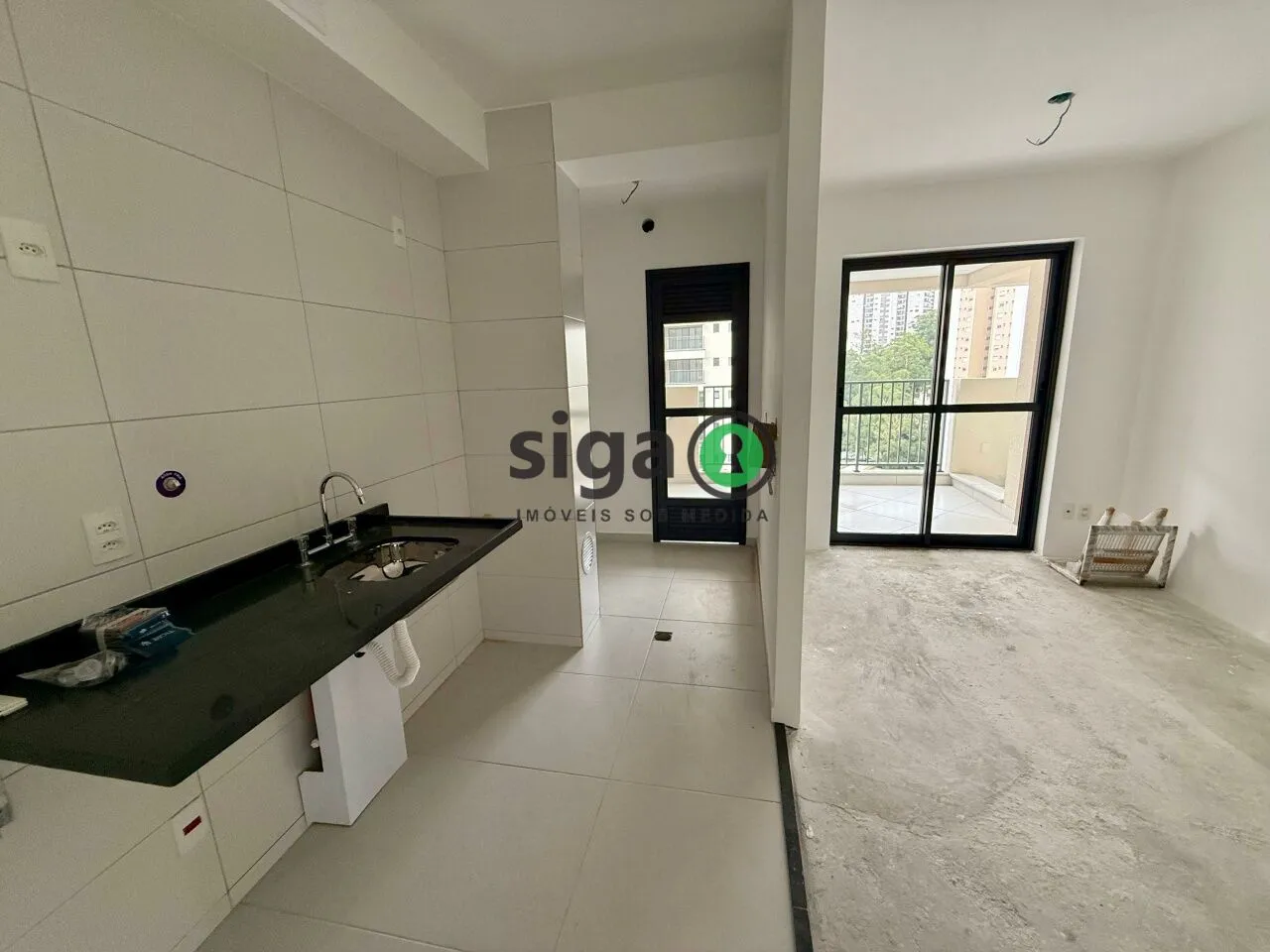 Imagem Apartamento Novo em Condomínio Home Resort com Varanda Gourmet e Vista Livre