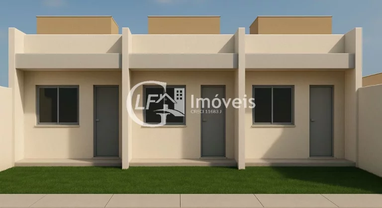 Imagem Casa em Condomínio na Cidade de Campo Grande-MS , Jardim Centenário 2 Quartos Minha Casa Minha Vida