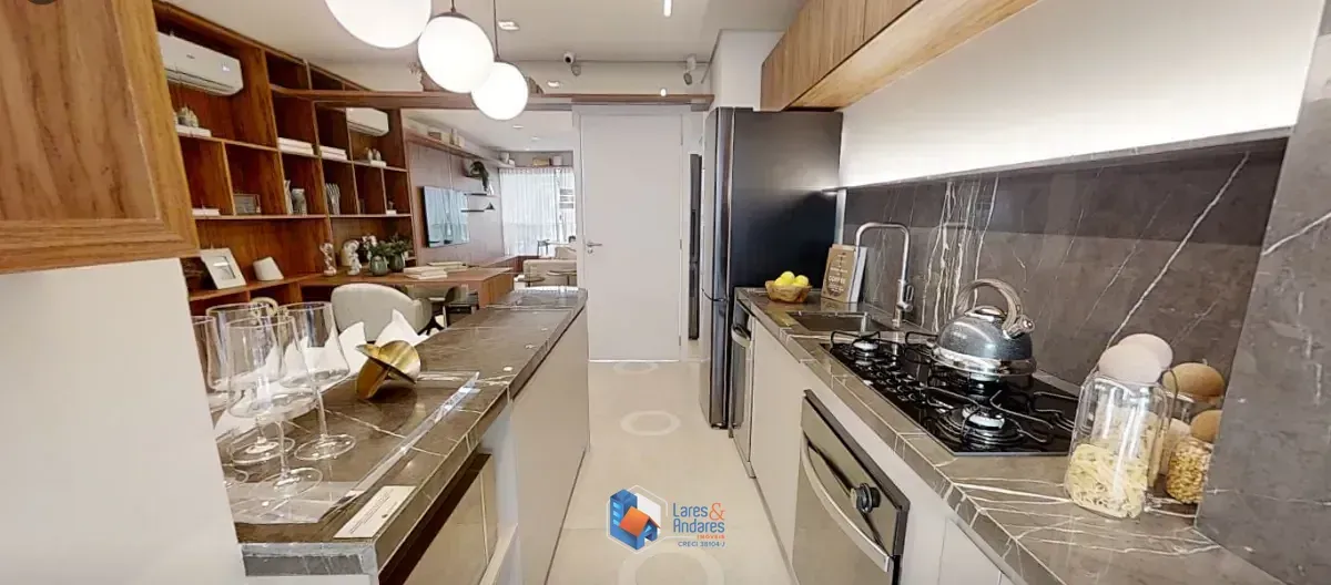 Imagem Apartamento para venda em Chácara Santo Antônio (Zona Sul) com 2 quartos, sendo 1 suíte, 59m²