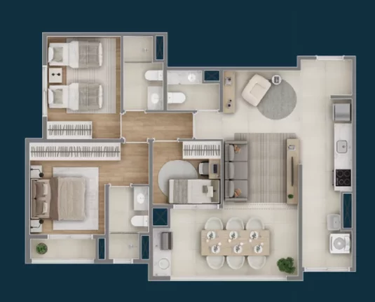 Imagem APARTAMENTO RESIDENCIAL em São Paulo - SP, Campo Belo
