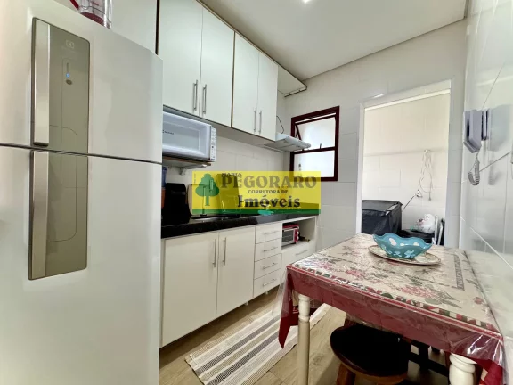 Imagem Apartamento à venda na Praia do Massaguaçu: 2 quartos, mobiliado e reformado, condomínio completo