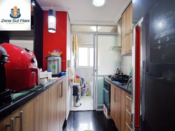 Imagem Apartamento Mobiliado à Venda Na Região Da Vila Andrade Com 2 Dormitórios e 1 Vaga