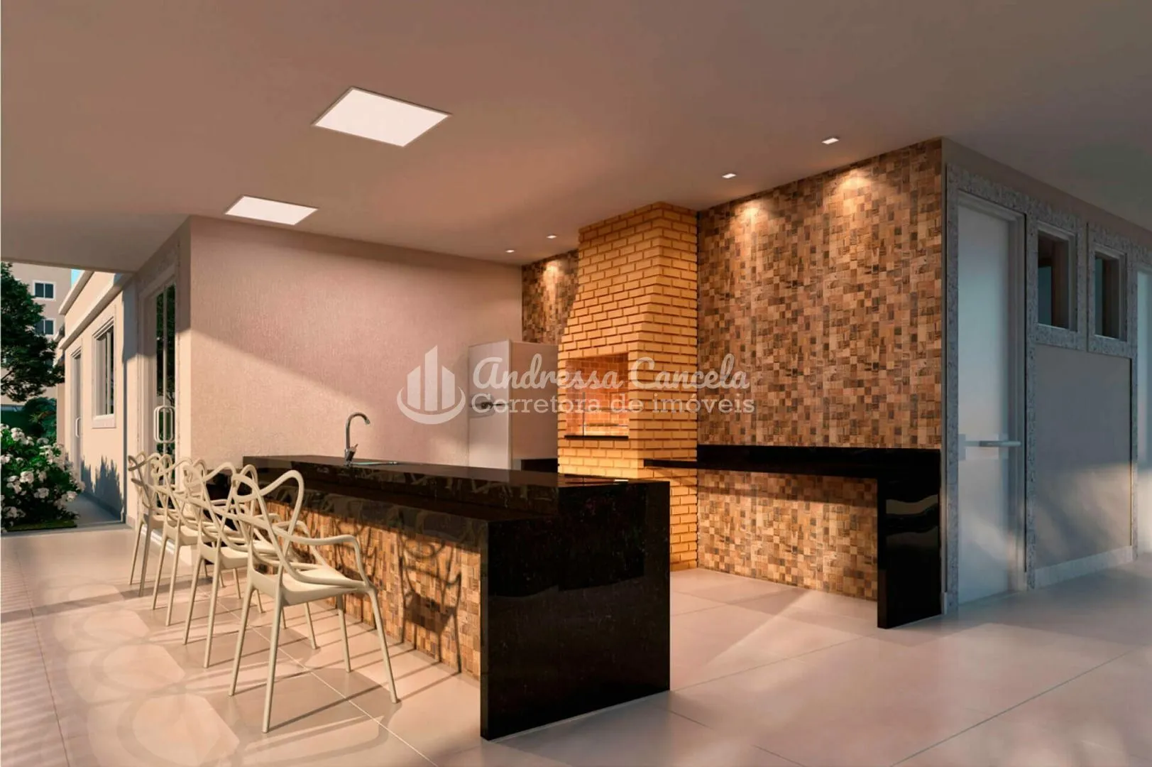 Imagem Rio Das Vertentes - Apartamento com 2 dormitórios à venda, 45 m² por R$ 265.000,00 - Parque Rio das Vertentes - São José do Rio Preto/SP