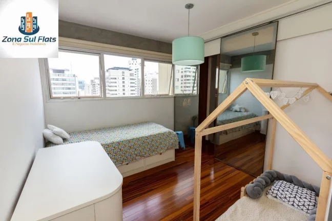 Imagem Apartamento Para Alugar No Itaim Bibi Com 2 Suítes e 1 Vaga - Mobiliado