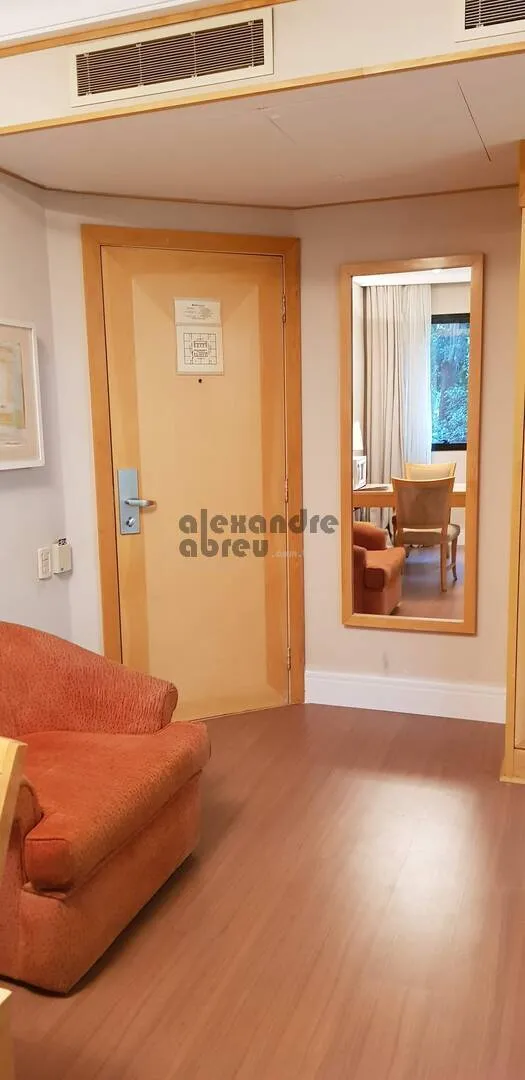 Imagem Flat para locação em Higienópolis com serviços e vaga de garagem