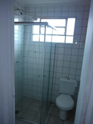 Imagem apartamento em otimo estado com 1 vaga de garagem , 2 dormitórios com armarios , sala com ventilado...