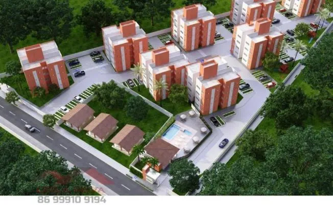 Imagem Apartamento 58,8m² à Venda | Teatro João Paulo II | Teresina