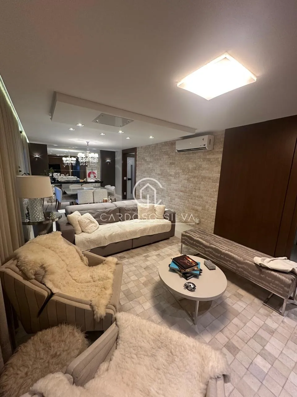 Imagem Espaço Cerâmica - Condomínio Premier - Apartamento de 162m2 com 03 suítes e 03 vagas de garagem - Lazer Completo