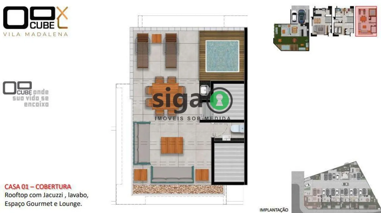 Imagem Casa em Condomínio para venda na Vila Madalena, São Paulo - SP