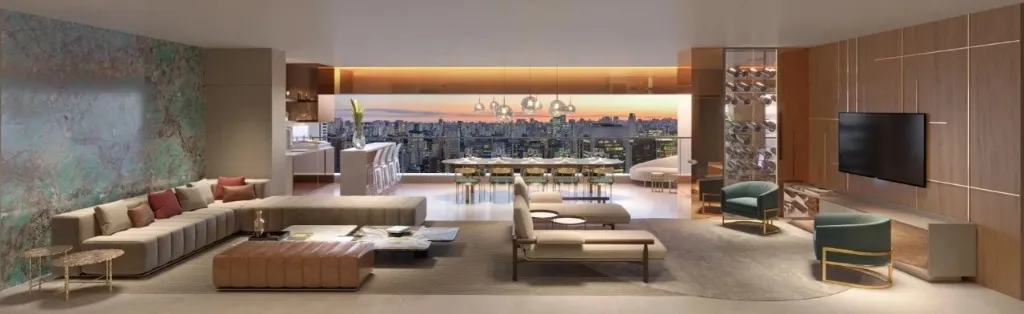 Imagem Edifício Oscar Freire Cyrela, apartment in São Paulo Brazil, apartamento 4 quartos em Pinheiros São Pau