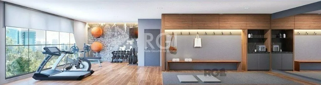 Imagem Apartamento para Venda - 50.88m², 1 dormitório, 1 vaga - Centro