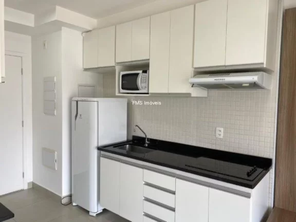 Imagem Apartamento para locação na Consolação, São Paulo - 1 quarto, 1 sala, 1 banheiro, 1 vaga de garagem - 35m²