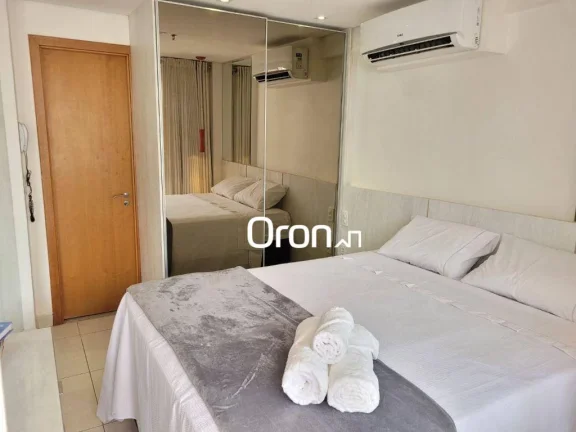 Imagem Flat com 1 dormitório à venda, 38 m² por R$ 469.000,00 - Jardim Goiás - Goiânia/GO