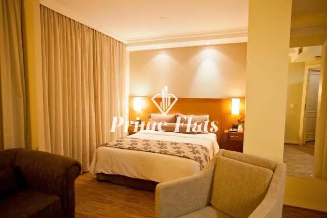 Imagem Flat disponível para venda no The World Hotels na Vila Olímpia, com 30m², 1 dormitório e 1 vaga