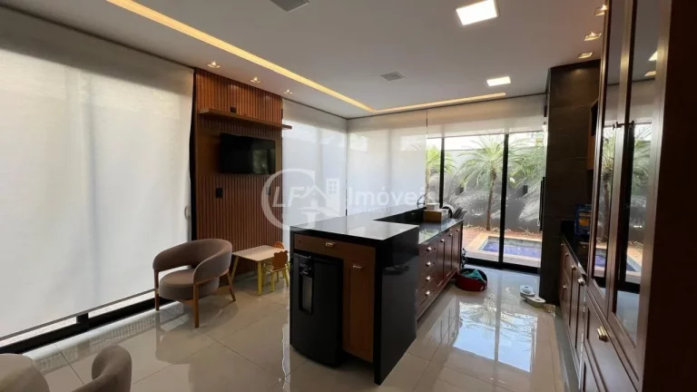 Imagem Casa à venda em Campo Grande-MS, Alphaville II: 2 quartos, 2 suítes, 3 salas, 2 banheiros, 4 vagas de garagem, 238m².