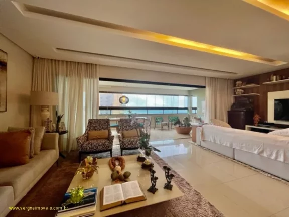 Imagem Apartamento Alto Padrão com Vista Mar ? 4 Suítes em Patamares | 198m² | Varanda Gourmet | 3 Vagas