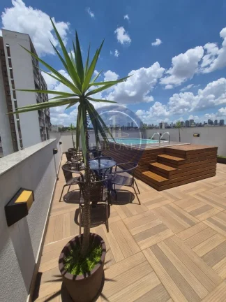 Imagem Studio para locação em São Paulo-SP, Jardim da Glória: 1 quarto, 1 sala, 1 banheiro - 25,00 m² de área lazer piscina