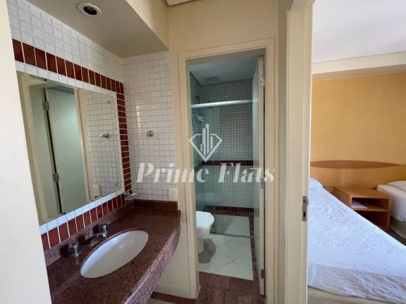 Imagem Flat disponível para locação no Brasília Santana Gold Flat, com 45m², 1 dormitório e 1 vaga de garagem