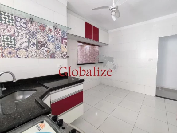 Imagem 3 quartos Cozinha Planejada Lavanderia Quintal privativo Macuco Santos-SP R$460.000,00