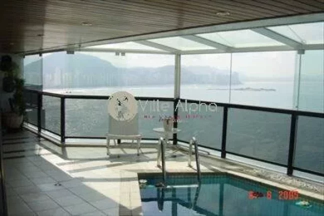 Imagem IPONENTE APARTAMENTO COM VISTA PANORAMICA NA PRAIA MAIS BADALADA DO GUARUJÁ