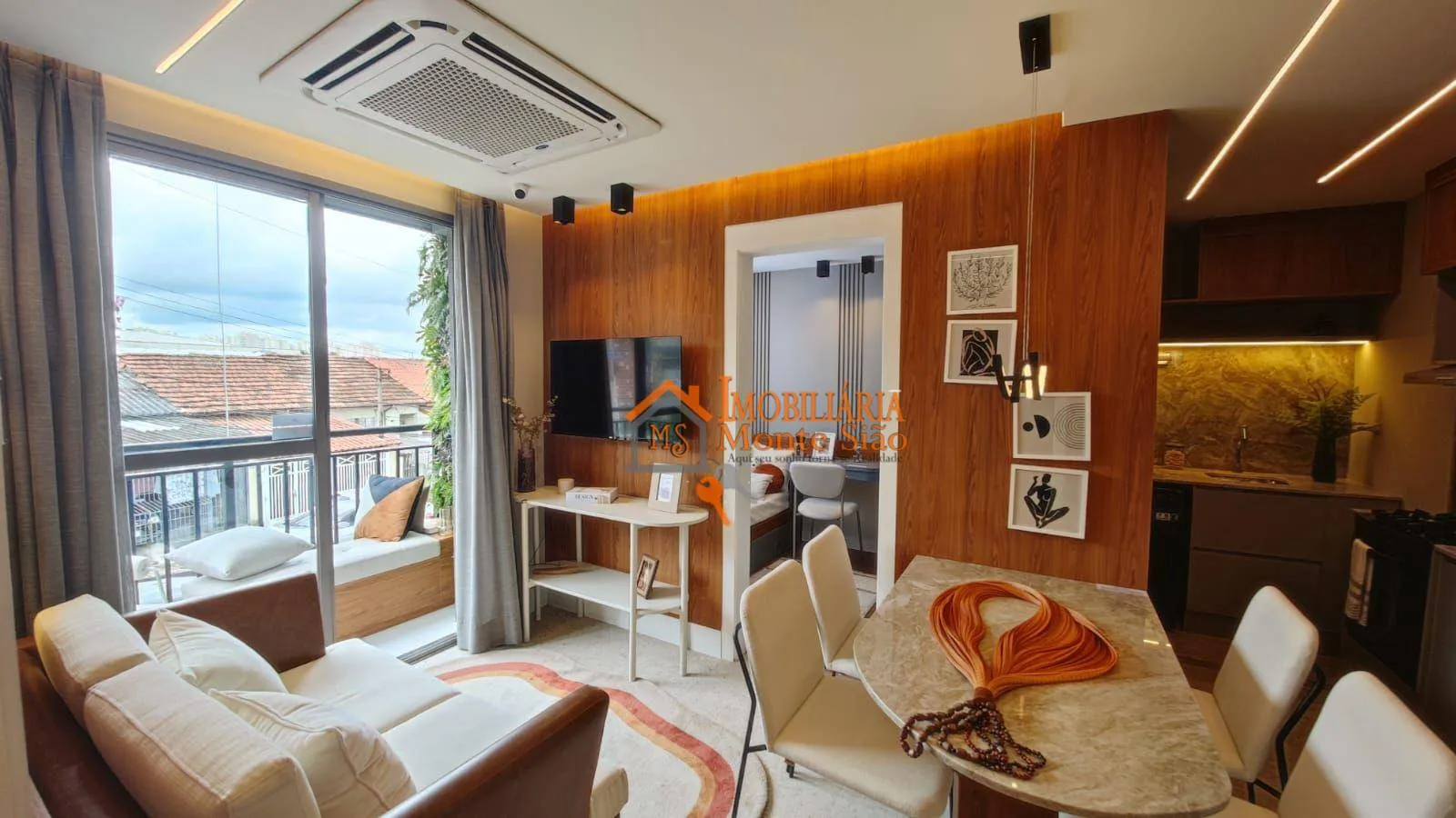 Imagem Apartamento com 2 dormitórios à venda, 34 m² por R$ 282.743,53 - Ponte Grande - Guarulhos/SP