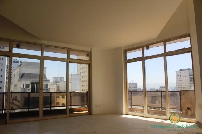 Imagem cobertura triplex de 642m² p/reforma – Próx.Higienópolis