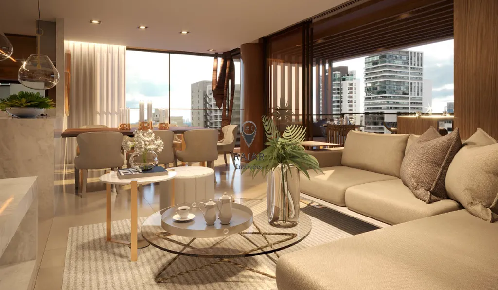 Imagem Apartamentos duplex, face norte, com 226m2 + 33m2 de terraço privativo, 4 dormitórios sendo 2 suí...