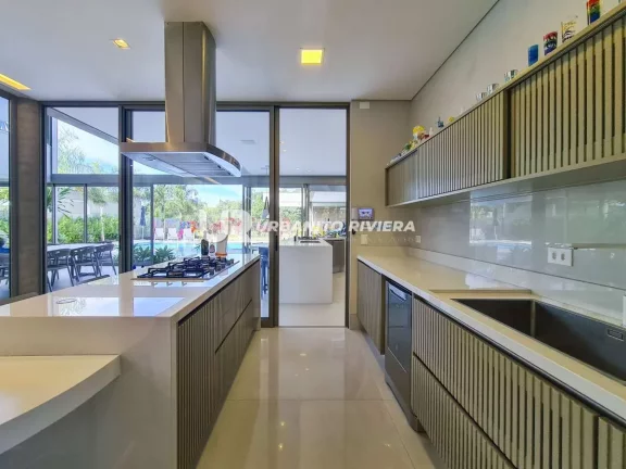 Imagem Casa de Luxo com Vista para o Campo de Golfe na Riviera 7 Suítes e Lazer Completo
