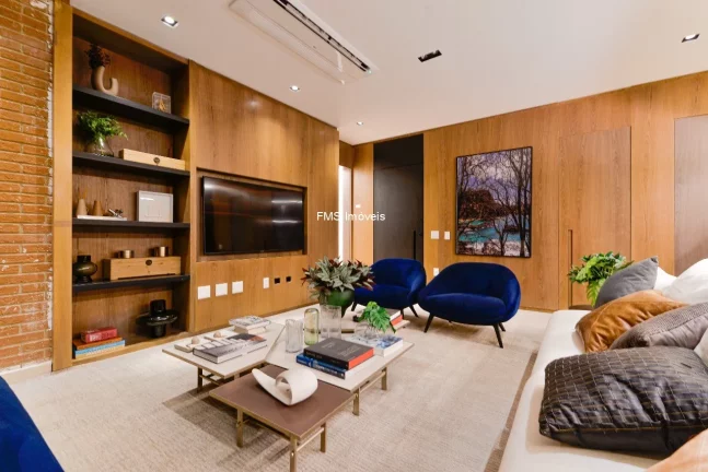 Imagem Apartamento à venda na Vila Nova Conceição, com 2 suítes e 2 vagas