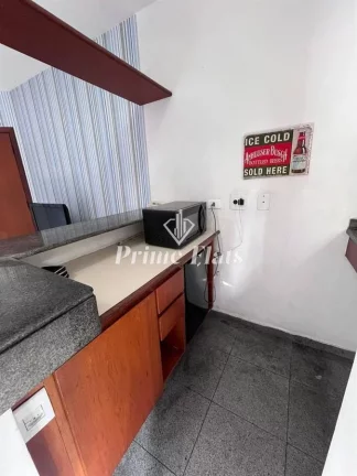 Imagem Flat disponível para locação no Edificio Griffes Residencial, com 30m², 1 dormitório e 1 vaga de garagem