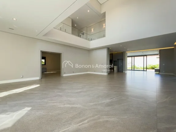 Imagem Casa de alto padrão à venda no Alphaville Campinas, com 4 suítes, ambientes amplos e excelente im...