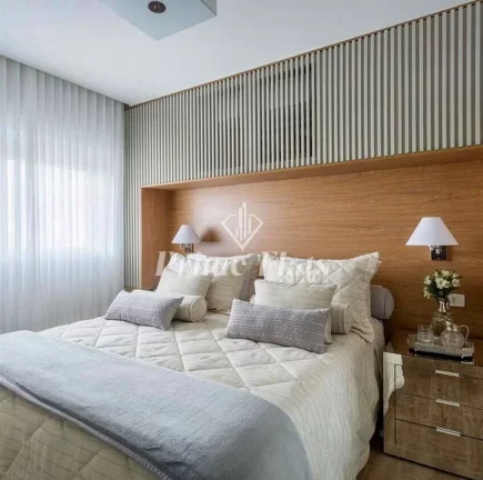 Imagem Flat disponível para venda no Condomínio Cosmopolitan High Garden, com 58m², 1 dormitório e 1 vaga
