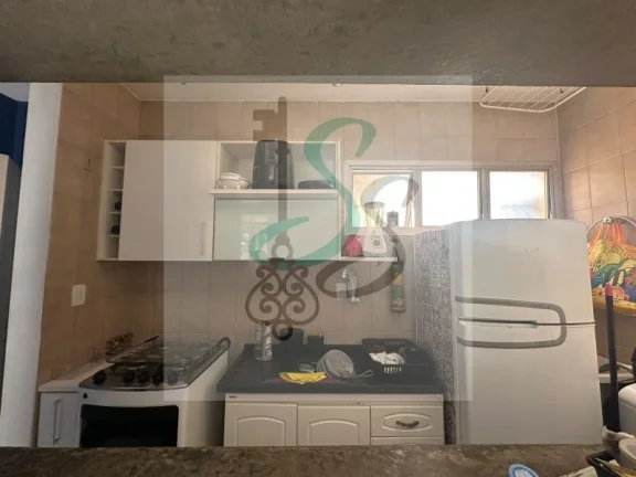 Imagem Apartamento de 1 dormitório, sala, cozinha, 1 vaga de garagem e 44 m².