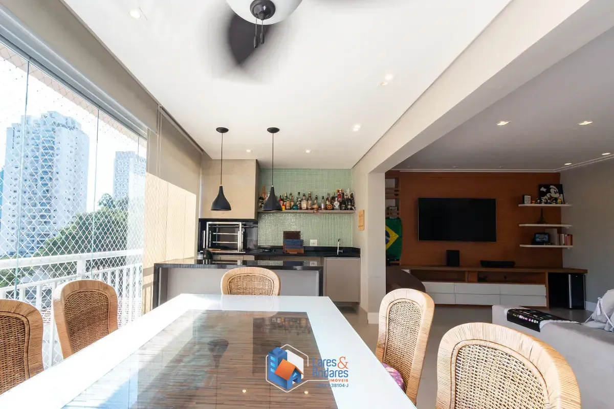 Imagem Apartamento para venda em Brooklin com 4 quartos, sendo 2 suítes, 175m²