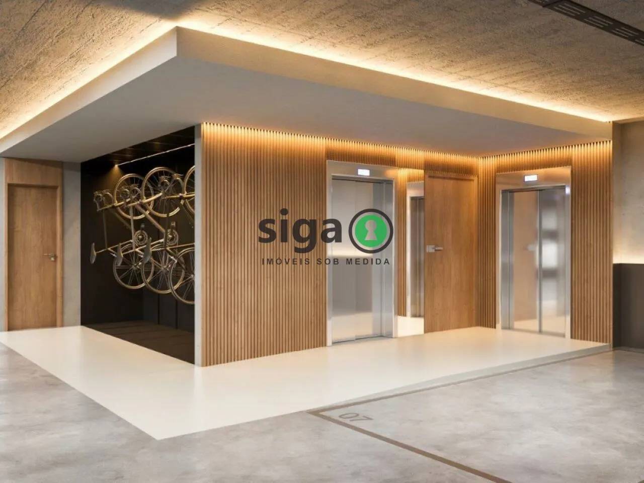 Imagem Apartamento Residencial em Jardim América à Venda, Mobiliada, 1 quarto, sem vaga