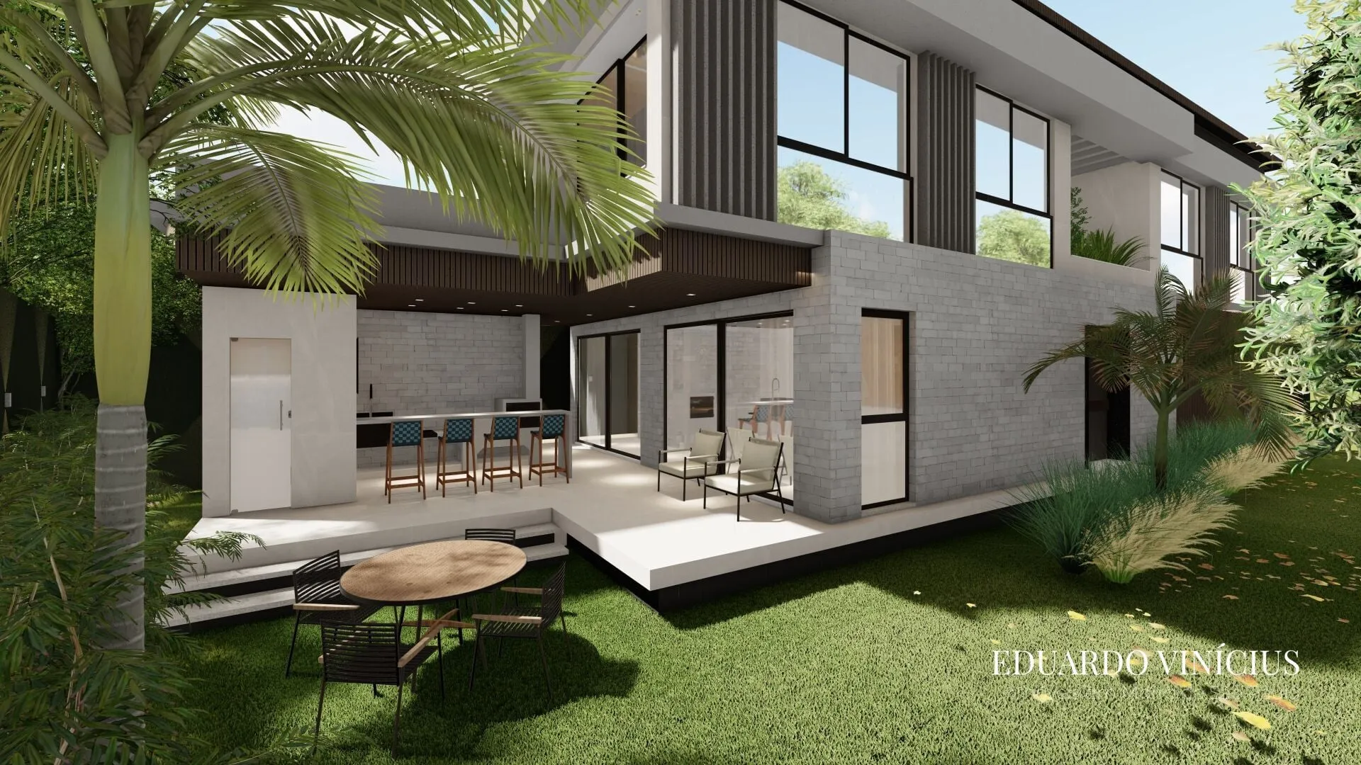 Imagem Vila do Coco - Casa de Alto Padrão em Construção na Quarta Praia do Morro de São Paulo