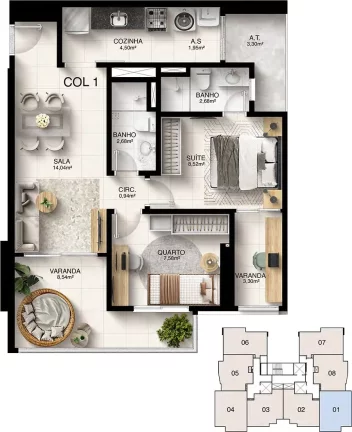 Imagem APARTAMENTO RESIDENCIAL em Vila Velha - ES, Jockey de Itaparica