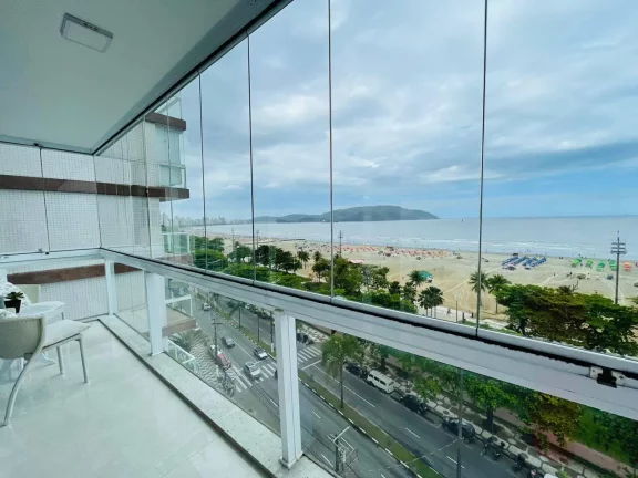 Imagem Belíssimo apartamento todo reformado FRENTE MAR-PORTEIRA FECHADA!