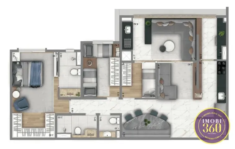 Imagem LIVING VILLAGIO TATUAPÉ APTOS DE 100 A 187 MTS, (20% DE ENTRADA - FACILITADA)