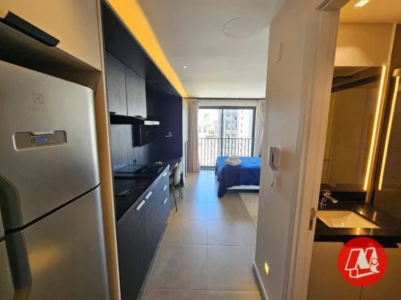 Foto do imóvel Studio com 1 dormitório para alugar, 24 m² - Auxiliadora - Porto Alegre/RS