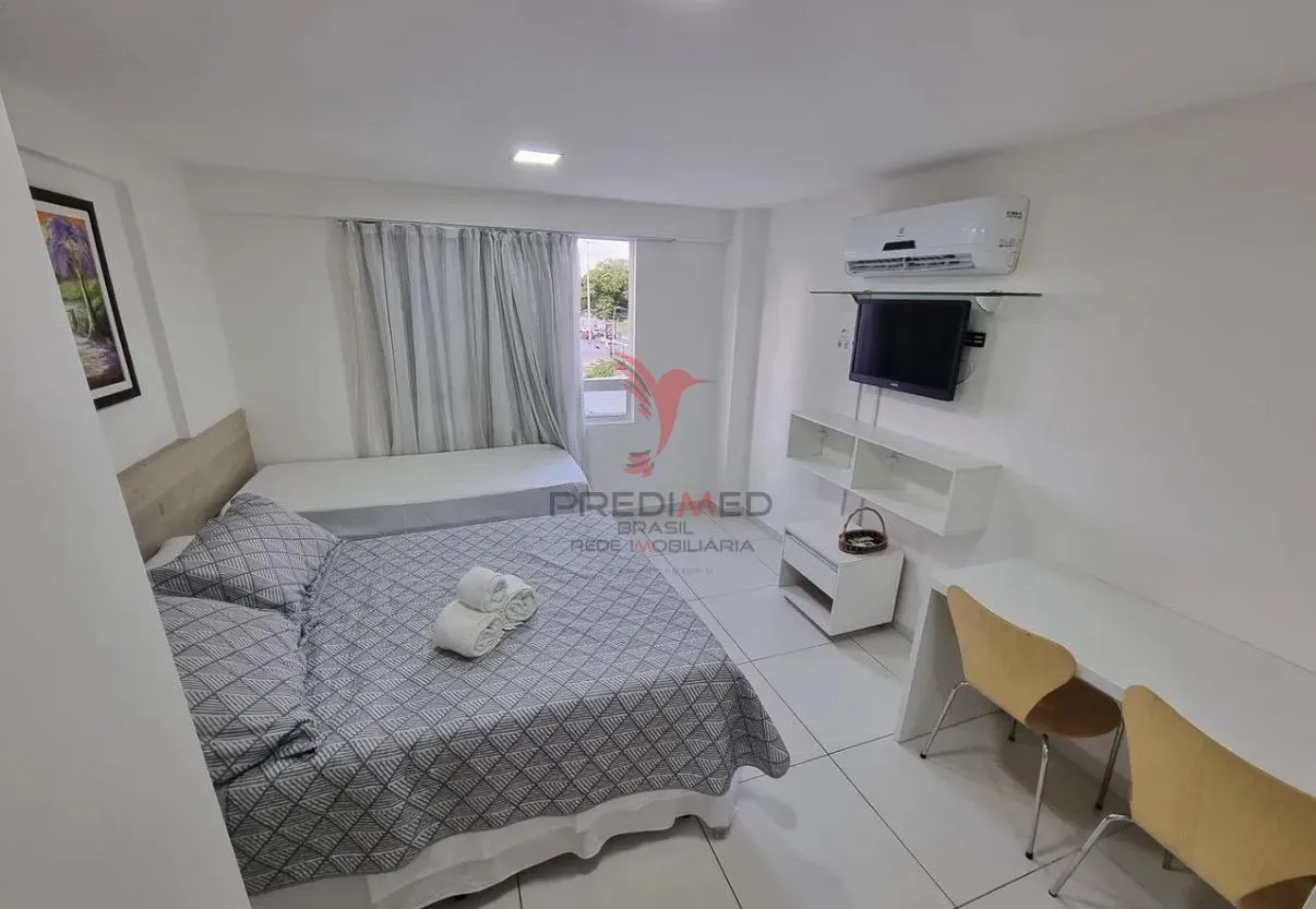 Imagem Flat na praia de Tambau , a beira mar da orla de tambau