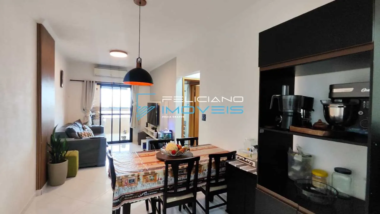 Imagem Apartamento com 2 quartos, Guilhermina, Praia Grande - R$ 530 mil, Cod: 7382