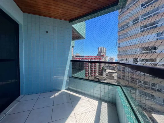 Imagem Apartamento com 3 dorms, Guilhermina, Praia Grande - R$ 650 mil, Cod: 1552