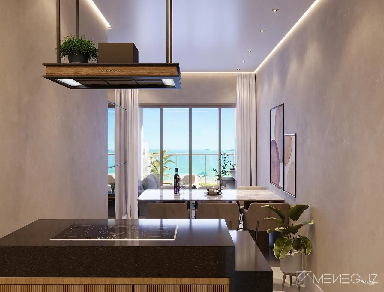Imagem Apartamento 2 quartos a venda de frente total mar, parcelado direto